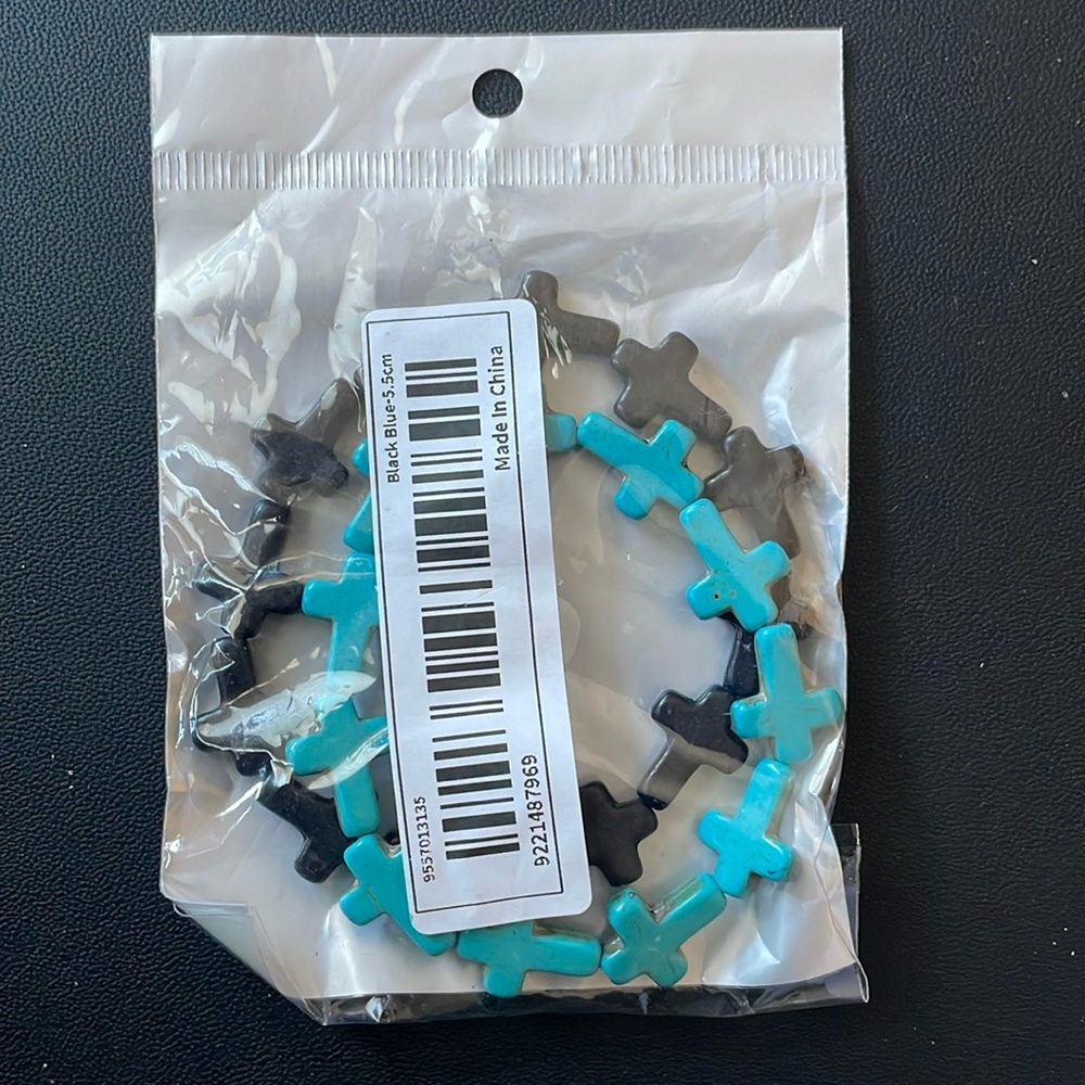 Pair of Cross Bracelets